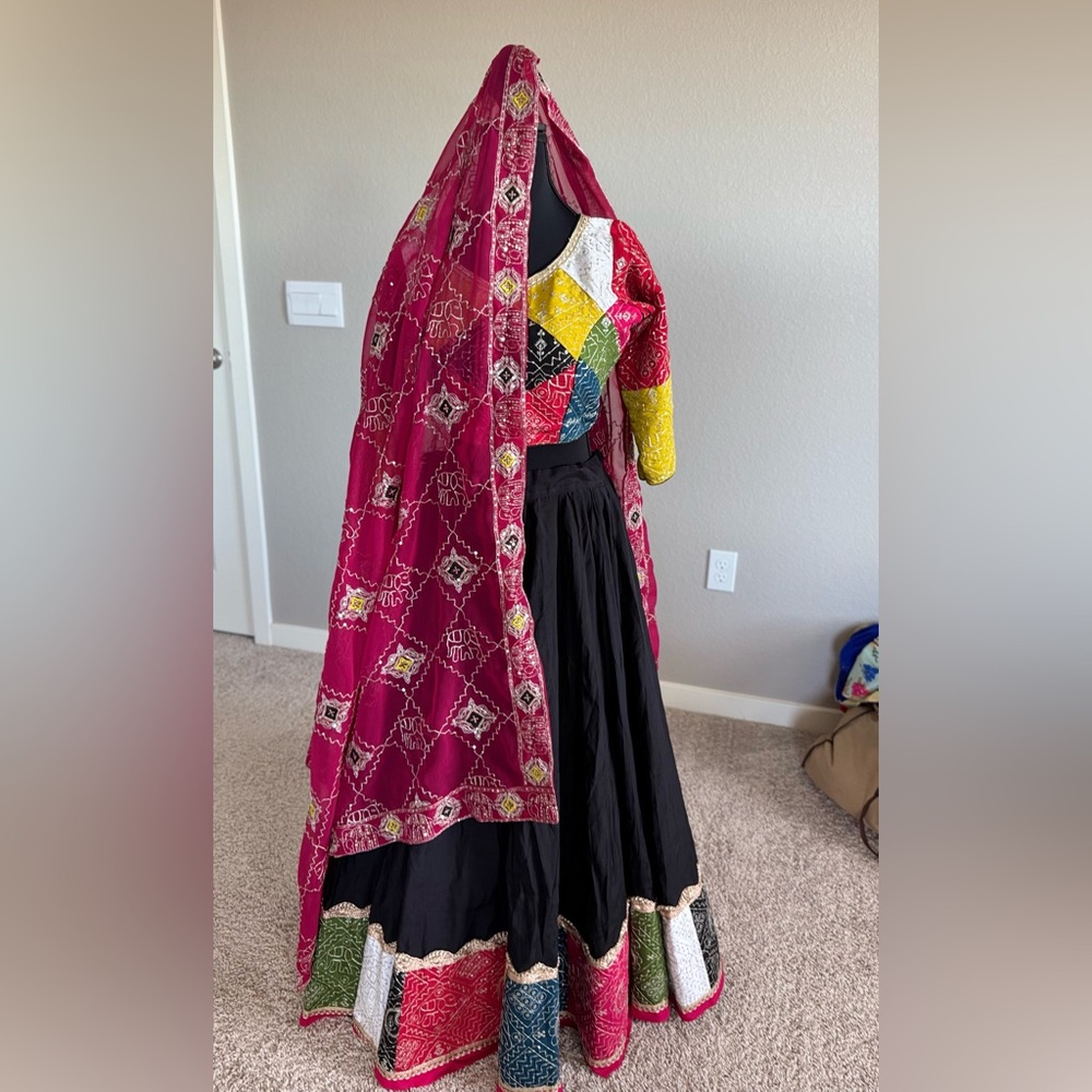 Multicolor Traditional Lehenga Choli Set